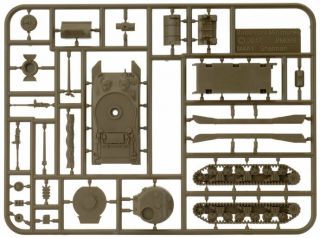 Battlefront Flames Of War Fow - Us M4 M4a1 Sherman Tank Sprue In 15mm Scale