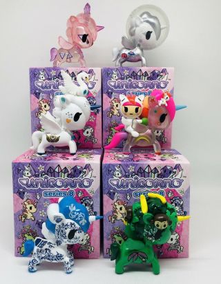 Tokidoki Unicorno Series 8 Blind Box: Set Of 6.