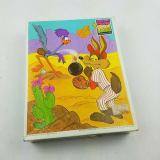Vintage 1981 Whitman Road Runner Beep Beep 100 Piece Jigsaw Puzzle (complete)