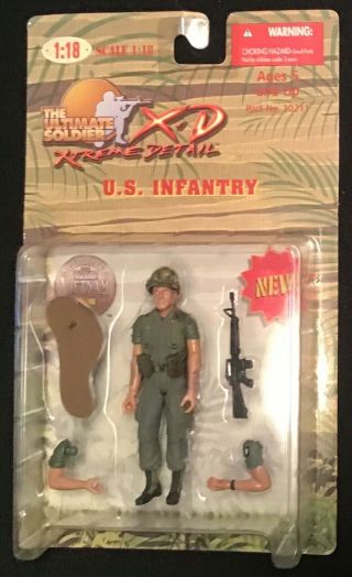 21st Century Toys Ultimate Soldier 1/18 Scale Us Infantry Action Figure