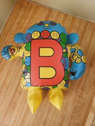 1988 Vintage Letter People Inflatable - B - No Leaks Style Blow Up Toy