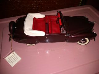 Franklin 1941 Lincoln Continental Convertible 1:24 Diecast