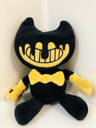 Bendy And The Ink Machine Heavenly Toys 9” Ink Bendy Plush Doll Wave 3 Nwt