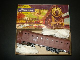 Athearn Ho Scale - Canadian National (cn) - Rotary Snow Plow (rubber Band Drive)