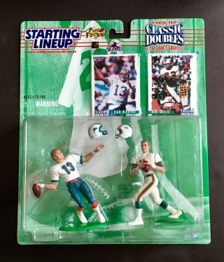 Starting Lineup Classic Doubles Dan Marino & Bob Griese Miami Dolphins 1997