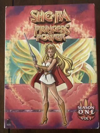 She - Ra Princess Of Power With He - Man Season 1,  Set Of 6 Dvd