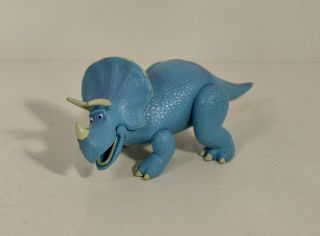 2010 Trixie Blue Triceratops Dinosaur 4.  25 " Pvc Action Figure Disney Toy Story 3