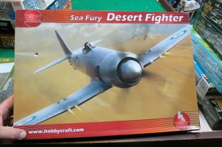 1/32 Hobby Craft Sea Fury Desert Fighter