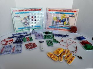 Snap Circuits Project Electronics E / Manuals Exploration Kit - - Parts