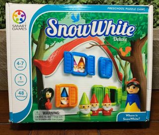 Smart Games Snow White Logic Puzzle Game Timberdoodle Kindergarten Complete