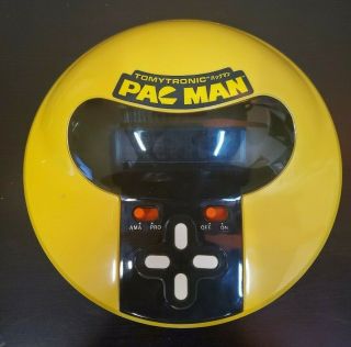 Tomytronic Pac Man Tabletop Handheld Arcade Video Game