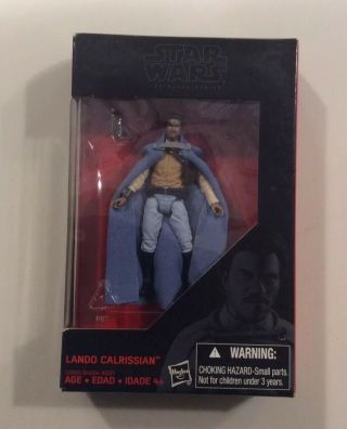 Lando Calrissian Star Wars The Black Series 3.  75 " Figure New/sealed