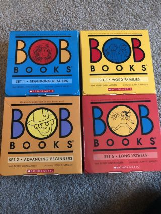 Bob Books Set 1,  2,  3,  5