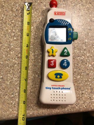 Vintage Vtech Little Smart Tiny Touch Phone Plus Batteries