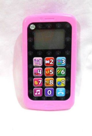 Leapfrog 19186 Scout Chat & Count My First Cell Smart Phone Toy Pink 18 Mos,