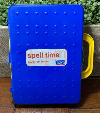 Spell Time Cadaco Homeschool Preschool Spelling Activity Word Game Puzzle