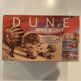 1984 Vintage Ljn Dune Spice Scout Vehicle Complete Contents