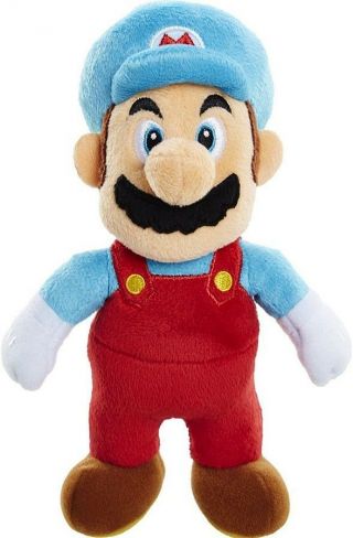 Mario World Of Nintendo Ice Mario 7.  5 - Inch Plush