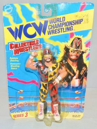Wcw Collectible Wrestlers Macho Man Randy Savage Action Figure