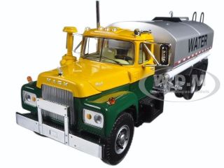 Opened Mack R Water Tank Truck Yellow/green/silver 1/34 First Gear 10 - 4069