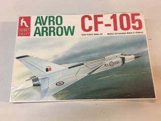 Hobby - Craft 1/72 Rcaf Canadian Avro Arrow Cf - 105 Experimental Interceptor