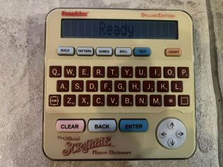 Franklin Electronic The Official Deluxe Scrabble Players Dictionary Scr - 228