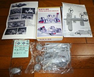 1/72 Bell X - 22 V/stol Ducted Fan X - 22a : Japan Injection Model