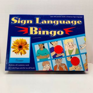 Sign Language Bingo Garlic Press