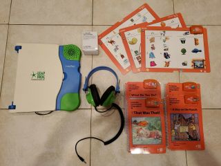 Leapfrog Leap Pad Schoolhouse Electronic Learning System Games Charger Headphone
