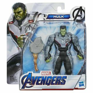 Marvel Avengers 4 Endgame 6 " Inch Hulk Deluxe Action Figure Nib