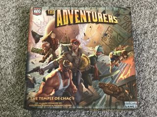 The Adventurers The Temple Of Chac - Aeg 2009 1st Edition - Complete