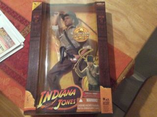 2008 Indiana Jones 12 Inch Action Figure W/sound & Whip Cracking Action - Misb