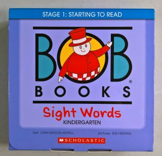 Bob Books Stage 1 Starting To Read - Kindergarten Sight Words / Scholastic