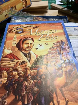 The Voyages Of Marco Polo Board Game Plus Agents Of Venice,  Character Ex 2