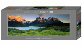 (hy29288) - Heye Puzzles - Panorama,  1000 Pc - Cuernos Del Paine,  Editi