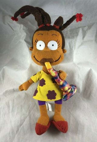 Rugrats Susie Carmichael Nanco Plush Doll 16” Nickelodeon Rugrats Stuffed Toy