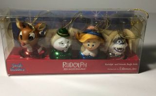Rudolph The Red Nosed Reindeer Jingle Buddies - Christmas Ornaments