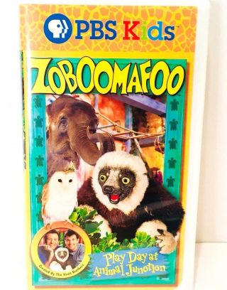 Zoboomafoo - Play Day At Animal Junction Pbs Kids Vhs