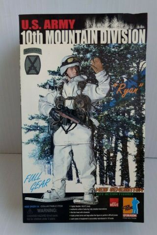 Us Army 10th Mountain Division Ryan 1:6 Scale Full Gear By Dragon Models