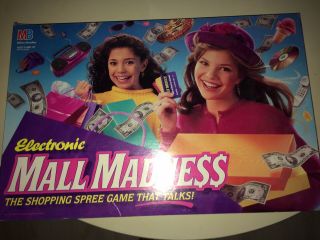 Mall Madness 1996 Electronic Board Game Milton Bradley