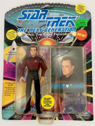 Nip 1993 Star Trek Next Generation Q Playmates Action Figure