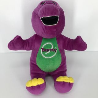 Barney Dinosaur Singing Talking Plush Stuffed Animal Toy I Love You 2000