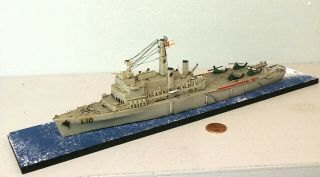 1:700 Scale Built Plastic Model Ship Hms Fearless Lpd - 10 Amphibious Assault