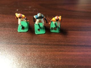 1989s Tudor Electric Football Game Players Miami Dolphins Tampa Bay Bucs - 3