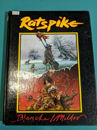 Warhammer 40k Ratspike Art Book 1989 John Blanche Ian Miller Age Of Sigmar Fanta