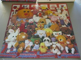 Vtg Springbok Cuddly Companions Over 500 Piece 20 X 20 " Hallmark Jigsaw Puzzle