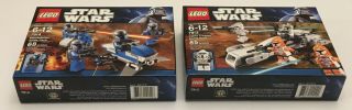 Star Wars Lego Mandalorian & Clone Trooper Battle Pack 7913 7914 2