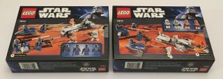 Star Wars Lego Mandalorian & Clone Trooper Battle Pack 7913 7914 3