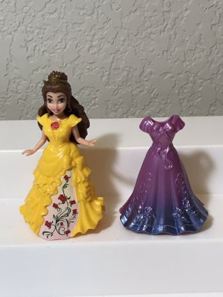 Magiclip Disney Princess Little Kingdom Belle Beauty Magic Clip Figure