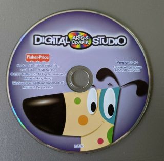 Fisher - Price: Digital Arts And Crafts Studio - Cd - Rom - Replacement